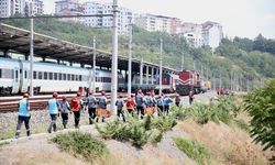 Kocaeli'de 3 ilden ekiplerin katılımıyla hızlı tren kazası tatbikatı yapıldı