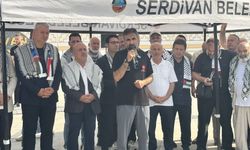 'Filistin Konvoyu' Sakarya'dan dualarla uğurlandı