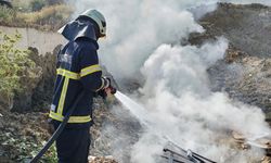 Yalova'nın Çiftlikköy İtfaiyesi temmuz ayında 91 olaya müdahale etti