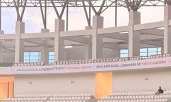 Aile ve Sosyal Hizmetler Bakanlığı'ndan Amed-Erzurumspor FK maçında 'Terörsüz Türkiye' pankartı