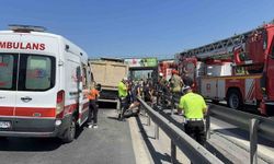 Bağcılar'da hafriyat kamyonunun altında kalan motosikletli hayatını kaybetti