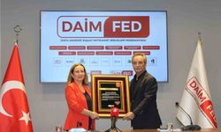 DAİMFED'den, üstün hizmet gösterenlere şeref belgesi