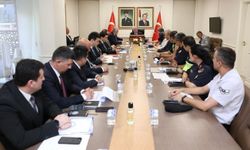 Düzce'de okul bahçe görevlileri için güvenlik toplantısı