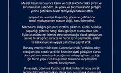 Eyüpsultan Belediye Başkanı Özmen, 'Görevime CHP'nin seçilmiş bir belediye başkanı olarak devam edeceğim'