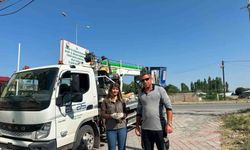 Iğdır'da doğada halsiz bulunan kerkenez koruma altına alındı