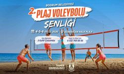 Plaj Voleybolu Şenliği Gündoğan'da