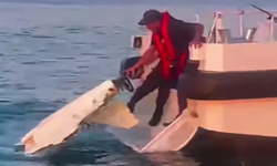 Kocaeli açıklarında iha bulundu