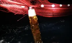 Balıkçı ağına roket motoru takıldı!