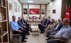 İlçe Milli Eğitim Müdürü Engin Kahraman'a ziyaret