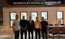 Başkan Alemdar'dan muhtarlara ziyaret