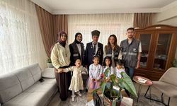 Karasulu SGM’li miniklerden gazilere anlamlı ziyaret
