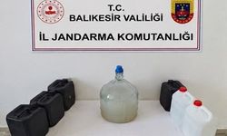 Balıkesir'de sahte alkol operasyonlarında 4 şüpheli yakalandı