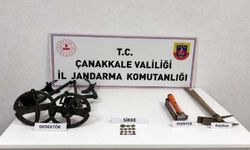 Çanakkale'de kaçakçılık operasyonunda çok sayıda sikke ele geçirildi