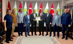 Edirne Ticaret Borsasından Trakya Birlik'e ziyaret