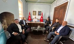 Kırklareli Ticaret Borsasından AK Parti Kırklareli Milletvekili Sarıçam'a ziyaret