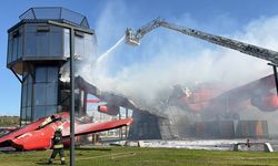 Kocaeli'de Uçakpark'ta çıkan yangın söndürüldü