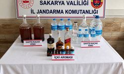 Sakarya'da 153 litre sahte alkol ele geçirildi