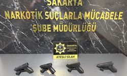 Sakarya'da silah kaçakçılığı operasyonunda 2 zanlı yakalandı