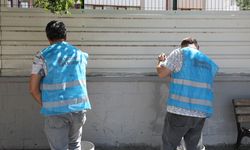 Sakarya'da yükümlüler yeni eğitim öğretim yılı öncesi okullarda bakım ve onarım yapıyor