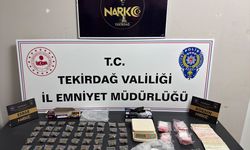 Tekirdağ'da uyuşturucu operasyonlarında yakalanan 25 şüpheli tutuklandı