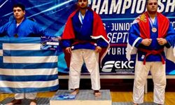 Bilecikli sporcu Avrupa Kuraş Şampiyonu oldu