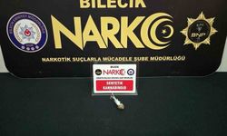 Bilecik'te uyuşturucu operasyonu: 1 şüpheli yakalandı
