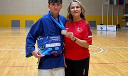 Düzceli sporculardan Kuraş Avrupa Şampiyonası'nda 3 altın madalya