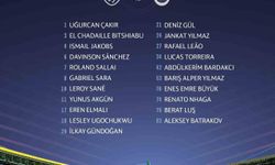 Galatasaray'ın, Sporting maçı kamp kadrosu belli oldu