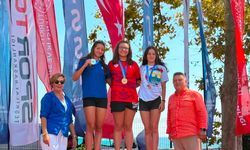 Kırklareli'li sporcu Derin Çelikkanat Türkiye şampiyonu oldu