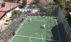 Köy çocuklarının futbol sevgisi lige dönüştü