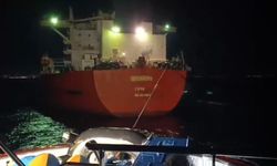 Marmara Adası açıklarında tanker makine arızası yaptı