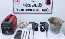 Niğde'de kaçak kazı operasyonu: 1 şüpheliye işlem