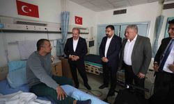 Sağlık-Sen'den gazilere ziyaret