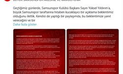 Samsunspor taraftar grupları: 'Bu kulübün asıl sahibi taraftardır'