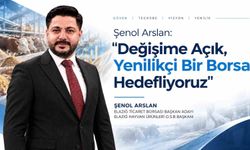 Şenol Arslan: 'Değişime açık, yenilikçi bir borsa hedefliyoruz'