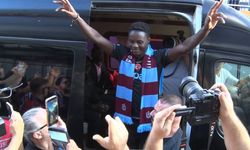 Trabzonspor'un yeni transferi Franculino Dju, Trabzon'a geldi