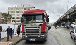 Uşak'ta tırın çarptığı 74 yaşındaki yaya hastanede hayatını kaybetti