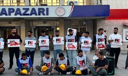 İşçiler eylemlerini Gar Meydanı’na taşıdı
