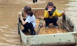 Nehir taşınca mahalle Venedik'e döndü