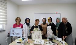 Ozanlar SAMEK’te eski eşyalar sanatla buluşuyor, el emeği kazanca dönüşüyor