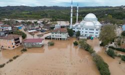 Sel Karasu'da mahalleyi yuttu: Sular 50 santimetreye ulaştı