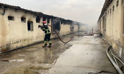 Tavuk çiftliğinde korkutan yangın!