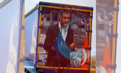 Görenler cep telefonuna sarıldı: Sedat Peker görselli tır gündem oldu!