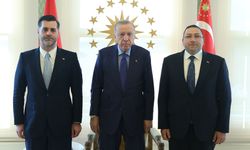 Cumhurbaşkanı Erdoğan, Üsküdar Belediye Başkan Vekili Gültekin'i kabul etti