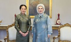 Emine Erdoğan, Kamboçya Başbakanı Manet'in eşi Chanmony ile görüştü:
