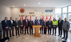 İçişleri Bakanı Çiftçi, sağanaktan etkilenen Sakarya'da konuştu: