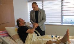 Kırklareli Belediye Başkanı Bulut, tedavi gören hastaları ziyaret etti