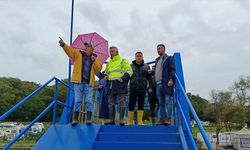 Kocaeli'de sağanak kırsal mahallelerde ulaşımı aksattı