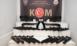 Kocaeli'de silah kaçakçılığı operasyonunda 2 şüpheli yakalandı