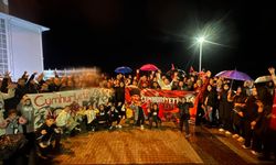 Mudanya Beşiktaşlılar Derneği Cumhuriyet Bayramı kutlamalarına katıldı